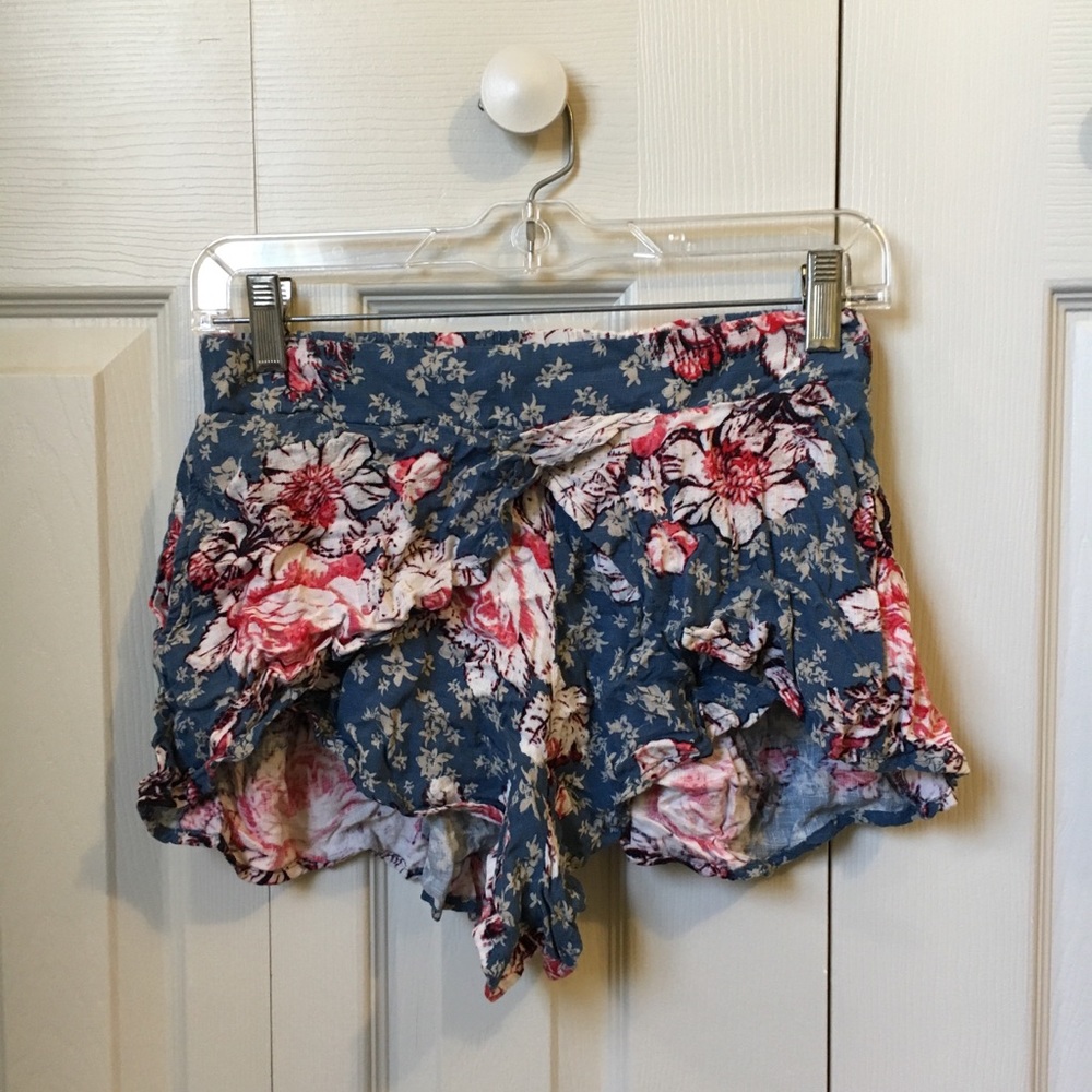 Floral Free People Shorts
